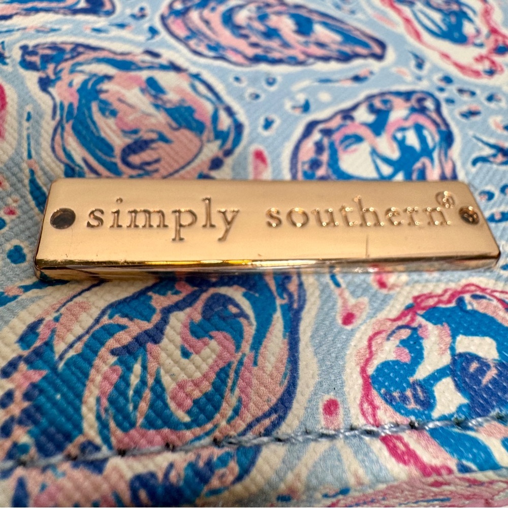 NWT Simply Southern Jewelry Travel Case Box in the "Oyster" print. - Picture 8 of 13